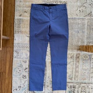 PRADA blue slate chinos - like new